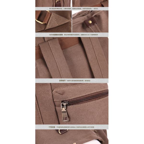 Female thick washed canvas backpack large-capacity leisure travel bag man bag tide