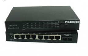 100Base-Fx Fiber Optic Switch , multimode fiber media converter