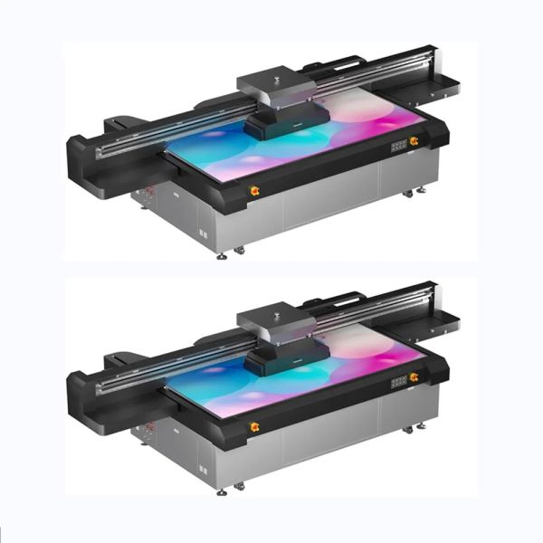 Factory New Technology 2.5*1.3m Gen5 Gen6 Glass Wood Acrylic Ceramic 2513 Large Format UV Flatbed Printer