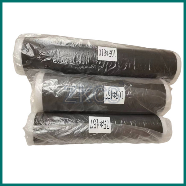 N-type connector Customized Black Cold Shrink Tube Silicone Rubber Material