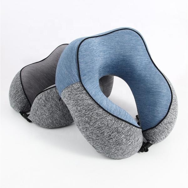 Portable Removable Memory Foam Air Cushion Travel Neck Pillow with Ice Cooling Comfort