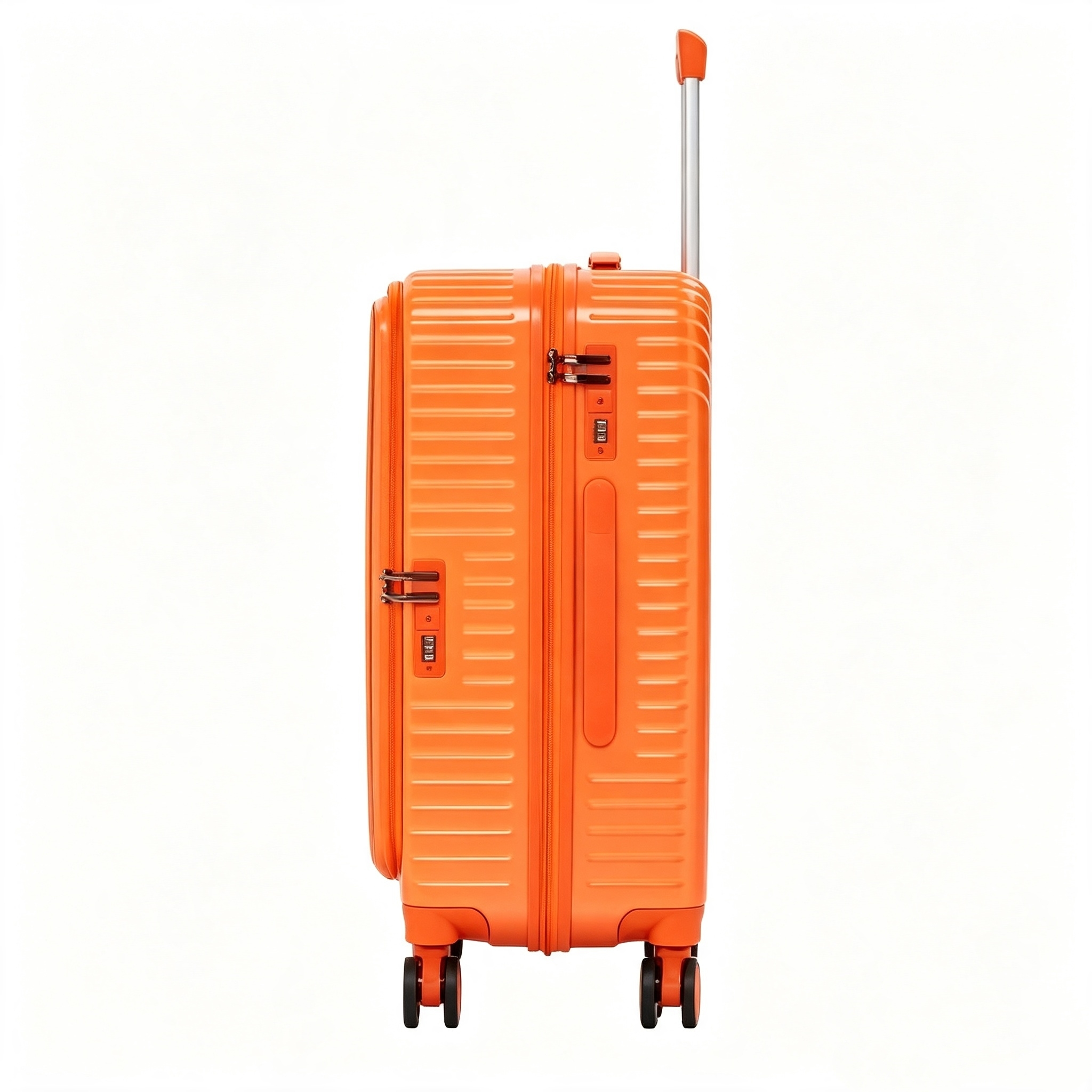 3pcs High Quality Travel Trolley 4 Wheels ABS Luggage Trolley Suitcases Sets for Long-distance Travel