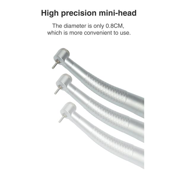 Мини голова стоматологический высокоскоростной ручной части 320000RPM-400000RPM скорость