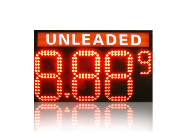Hitechled combinedLED light box Gas Price Sign, Mixed LED digits Sign, Senal LED para el precio del combustible