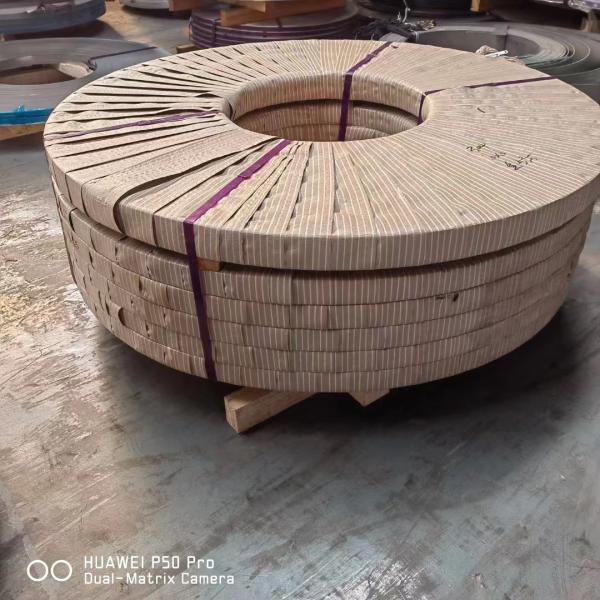 Las bandas de metal de acero inoxidable ASTM A240 de espesor entre 0,1 y 3,0 mm