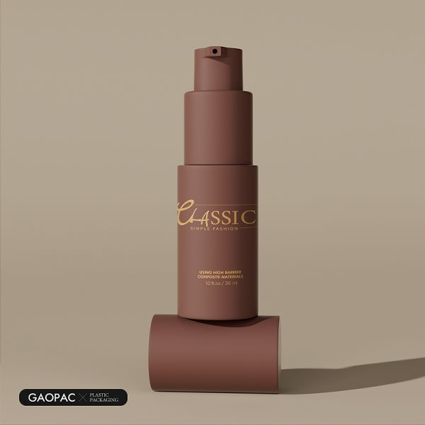 30ml Colorless Tasteless Customizable Plastic Lotion Bottle for Skincare Packaging