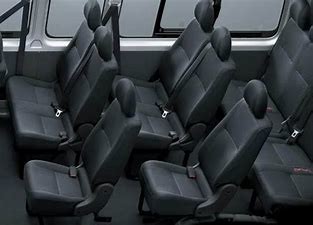 L'autobus de Hiace de Recliner de dossier de mousse de polyuréthane pose