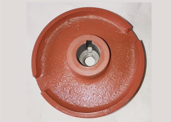 Grey Iron Casting Parts  120-150 Series Pump Rotor 2.3KG Weight Red Painted