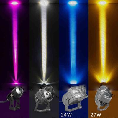 A lâmpada doméstica 10W RGB AC85-265V da arruela da parede do CREE da iluminação do diodo emissor de luz do feixe estreito Waterproof a linha dos projetores