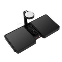 3 de carga rápidos en 1 cargador inalámbrico de la función multi inalámbrica del cargador con el puerto de USB