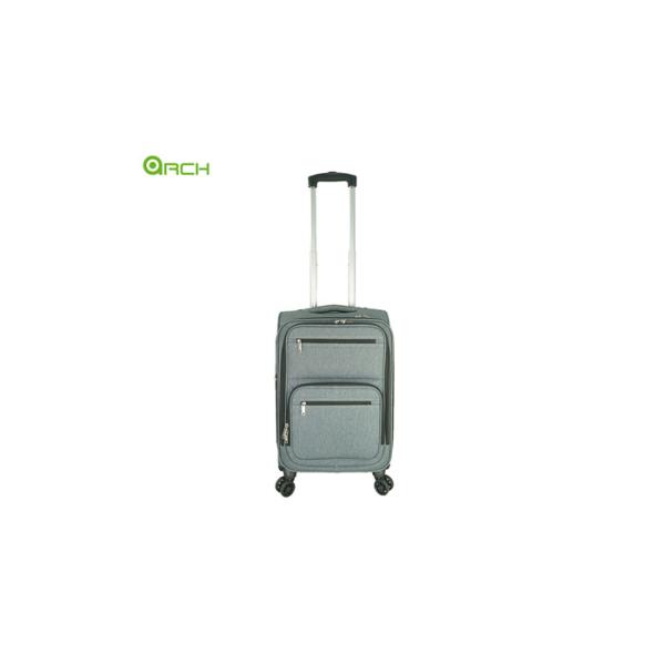 Snow Flake Soft Sided Polyester Luggage with Flight Wheels