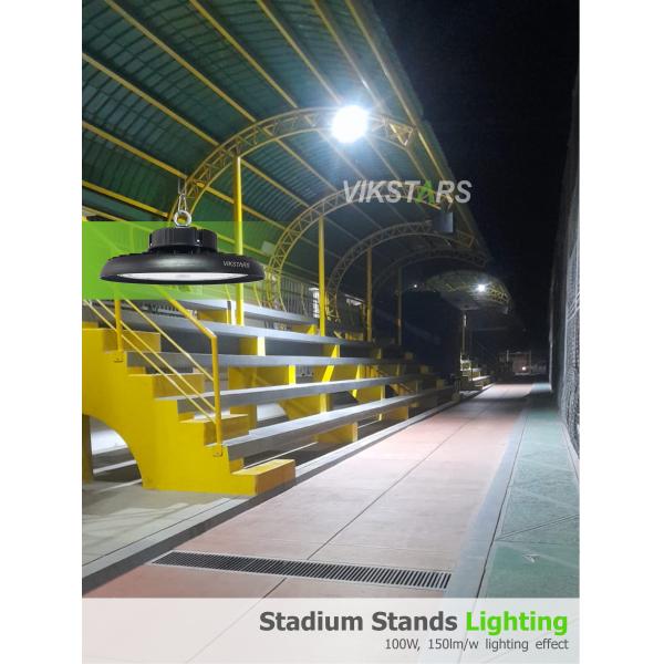 Para venta al por mayor LED UFO luces de alta bahía de almacén de la fábrica de iluminación de las lámparas de los ovnis IP65 lámparas impermeables