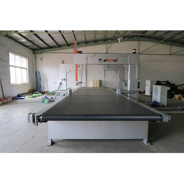EVA PE Sponge Block Foam Cutting Trimming Machine Vertical Automatic