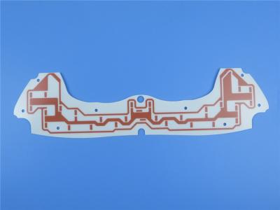 Placa de circuito FR-4 impresso fina do PWB 0.2mm com máscara branca da solda e OSP