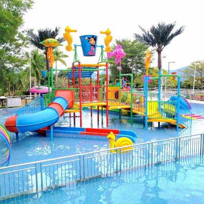3-12 Years Old Kids Outdoor Water Playground Equipment Easy Maintance