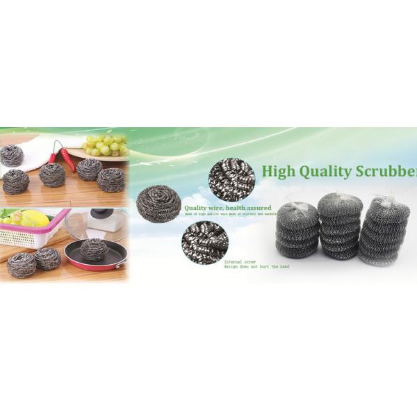 Rust Resistant Metal Scouring Ball Stainless Steel AISI 410 / 430 / 304