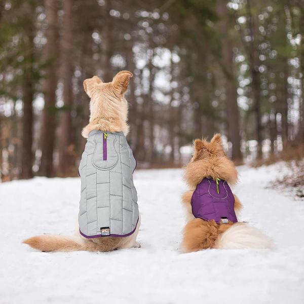 Revestimento personalizado da neve do cão do inverno com a veste Windproof & confortável reflexiva da guarnição do algodão do inverno do animal de estimação