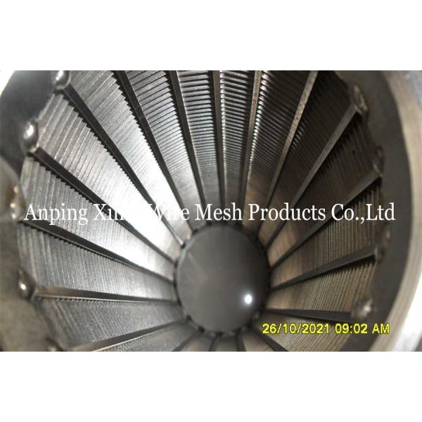 3 V Wire Wrap Johnson Water Well Screen Pipe With Smooth Filtration Surface