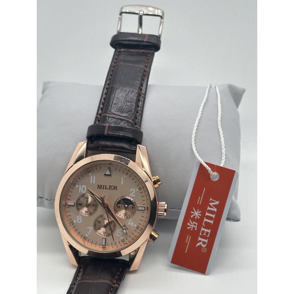 OEM Stock Высококачественные водонепроницаемые часы с нержавеющей сталью Лучший бренд роскошный спортивный хронограф кварцевые часы