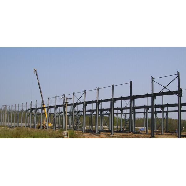 Склад стальной структуры Prefab рамки щипца промышленный прочный