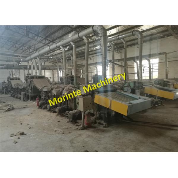 MTKS 500 and 250 type yarn used fiber Jute, Flax recycling machine for spinning mills