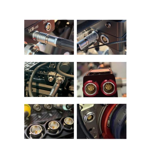 IP68 Waterproof Circular Connector SS 1031A019 19 Pin Male Solder