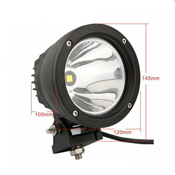 25W Cree LED Driving Lights Spot Beam For Auto Parts Cars ATV Spot Beam 120 * 110 Mm