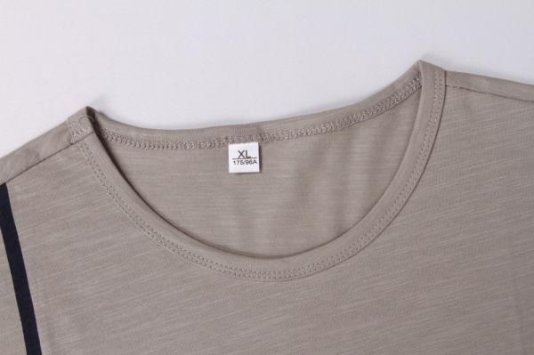 Plaid Mens Crew Neck Sweatshirt