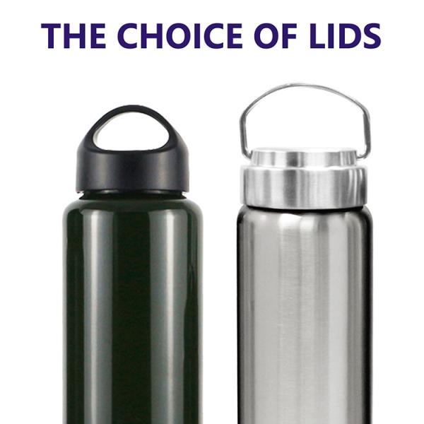 Custom 304 Staniless Steel 500ml Water Bottles Portable