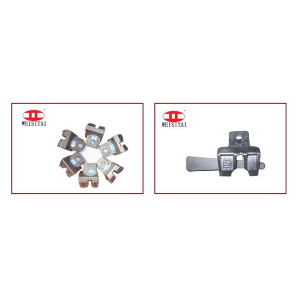 Heavy Duty Cast Steel Ringlock Brace Head Ringlock Scaffolding Parts