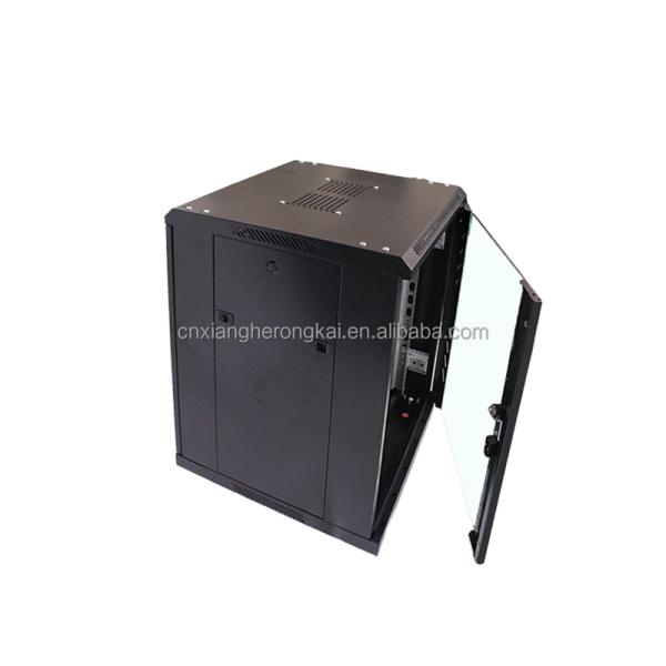 Metal Network Cabinet Wall Mount 12U Server Rack Mounting Case with Custom Design