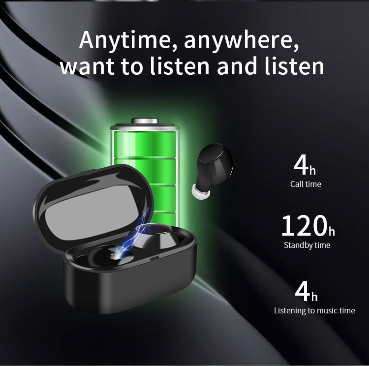 Радиотелеграф Earbuds XY-3 TWS диотический Bluetooth 5,0