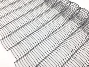 Stainless Steel Flat Flex Driven Oven Conveyor Belt Metal Wire For Cooling Cake