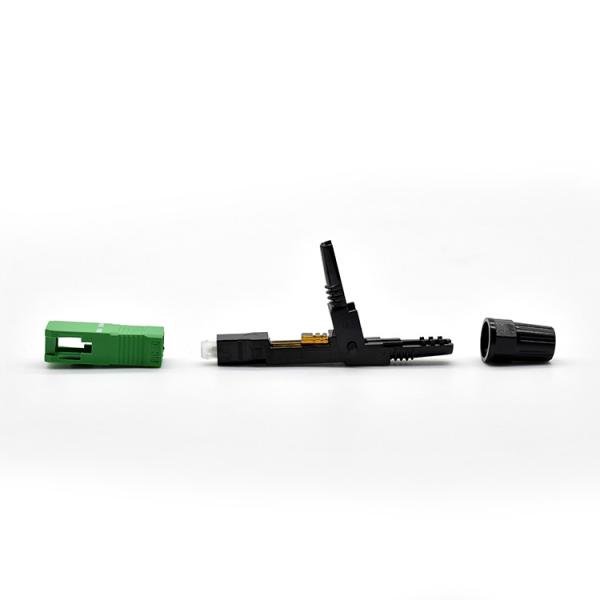 SC APC Fast Connector FTTH Field Assembly Optical Connector