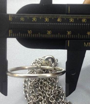 Цепи сумки металла OEM, цепь ожерелья золота Cadmiumless серебряная