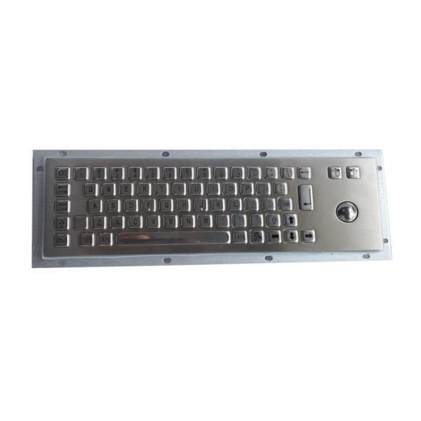 Banking Kiosk Custom Mechanical Keyboard , Stainless Steel Keyboard With