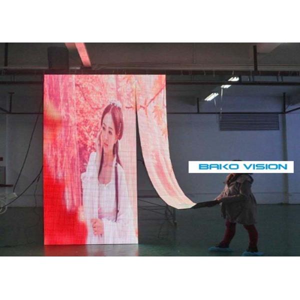 Foldable Flexible LED Display IP43 Front Service Light Weight Easy Installation