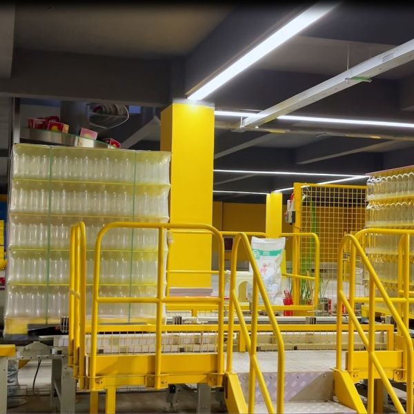 Fully Automatic Robotic Arm Depalletizer Bottle Depalletizer Machine