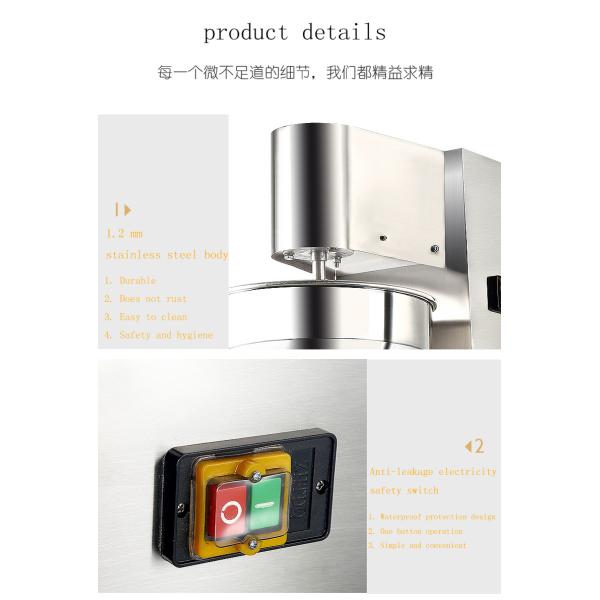 Шарик фаршированного мяса нержавеющей стали автоматический формируя машину 1000*400*400мм