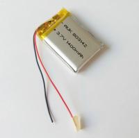 Batería Lipo ligera portátil Batería Li-ion 3.7v 1400mah Polímero de litio