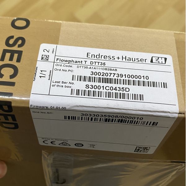 Endress+Hauser DTT35-A1A111DB2BAB | TS1 Modular RTD Temp Assembly, Pt100, 4-20mA HART