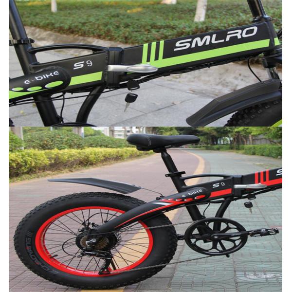 Smart Folding Pedal Assist Electric Bike USB Charging Port Long Service Life