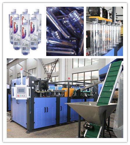 51KW Water Bottle Blowing Machine Stretch Blow Moulding 3 Phase 220V