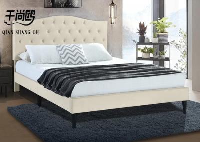 Bedside Button Tall Upholstered Bed Unique design Size Customized