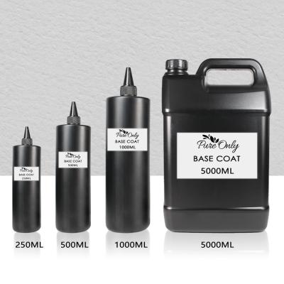 Gel Base and Top Coat No Wipe Eco-friendly Oem Factory Nails Gel Base Coat Top Coat Gel Nail Polish