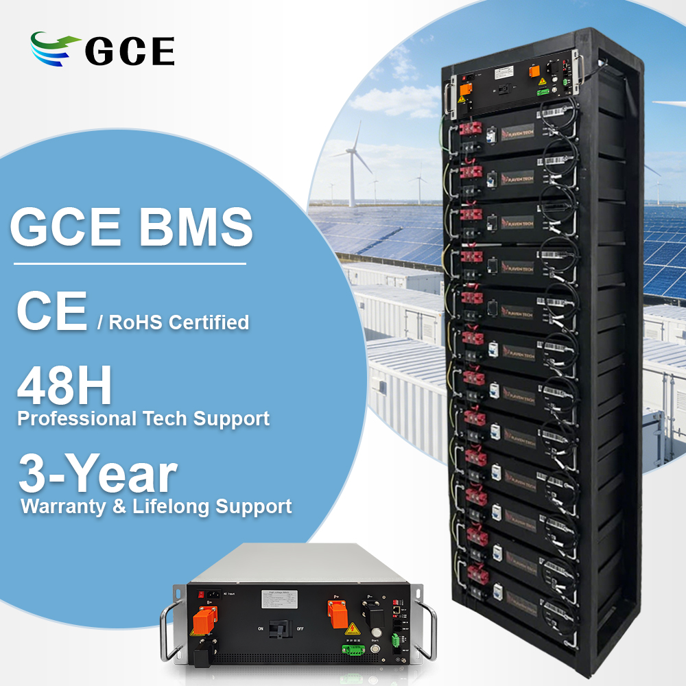 GCE HV BMS 128S409.6V 250A Factory OEM High Voltage BMS Master Slave Battery Management System for LiFePO4 ESS UPS Substation Power System