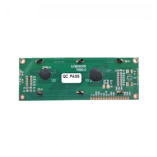 High Quality Factory Price 1602 Big Character LCD Module  STN Yellow Green Backlight 5V Voltage