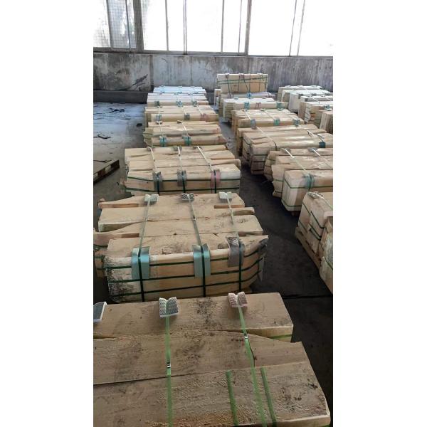 Teor padrão de SiO2 tijolo AZS de segunda mão para refratário fundido em fornos de vidro