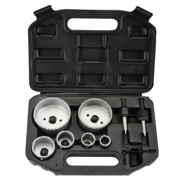 Tct Holesaw Set 19mm-83mm Tungsten Carbide Hole Saw Set For Brick Acoustic Tile