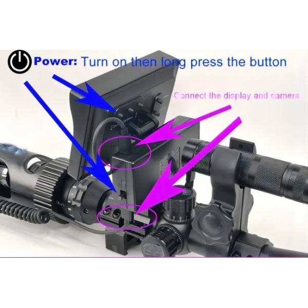 720p HD Цифровое инфракрасное охотничье ночное зрение Камера Монокулярная оптика с HD видеозаписью